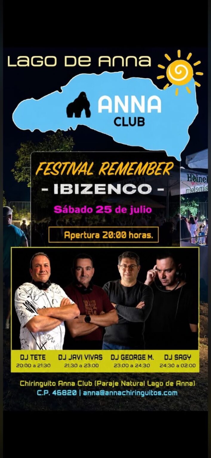festival remember 25 julio lago de anna